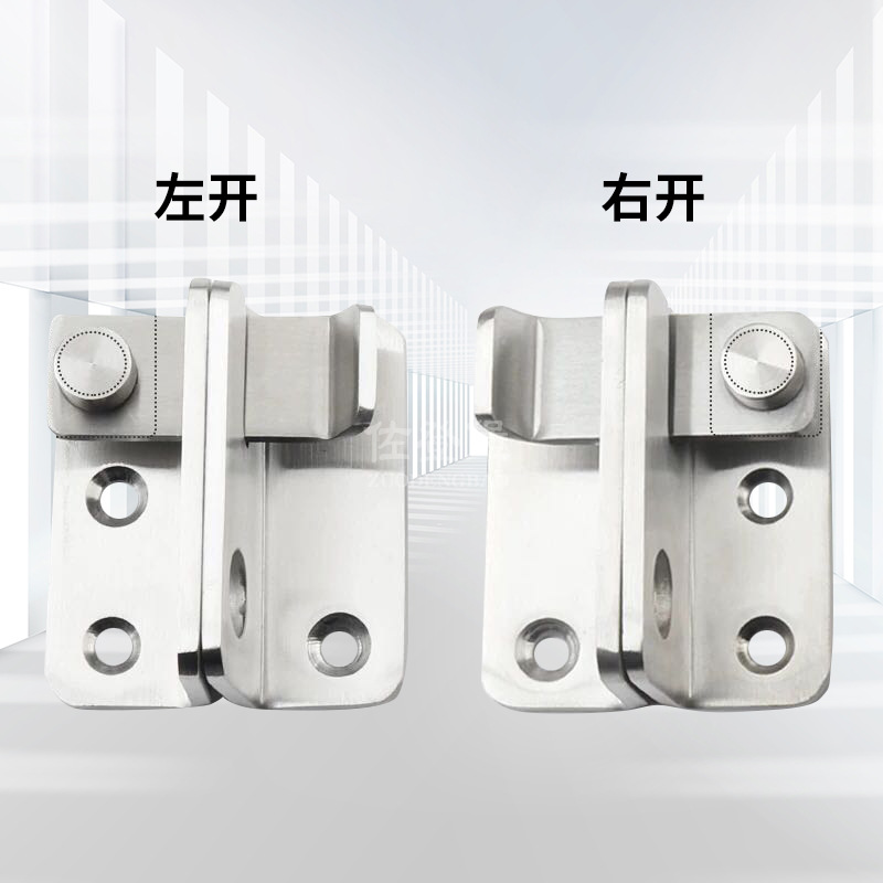 Stainless Steel Door Latch Latch Latch Safety Bolt Sliding Door Buckle Lock Latch Anti-Theft Clasp New Door Latch Wholesale