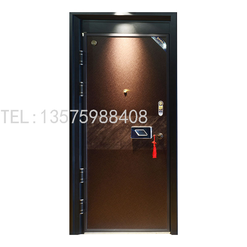 Class A Anti-Theft Door Household Entrance Door Smart Fingerprint Lock Door Steel Safety Door