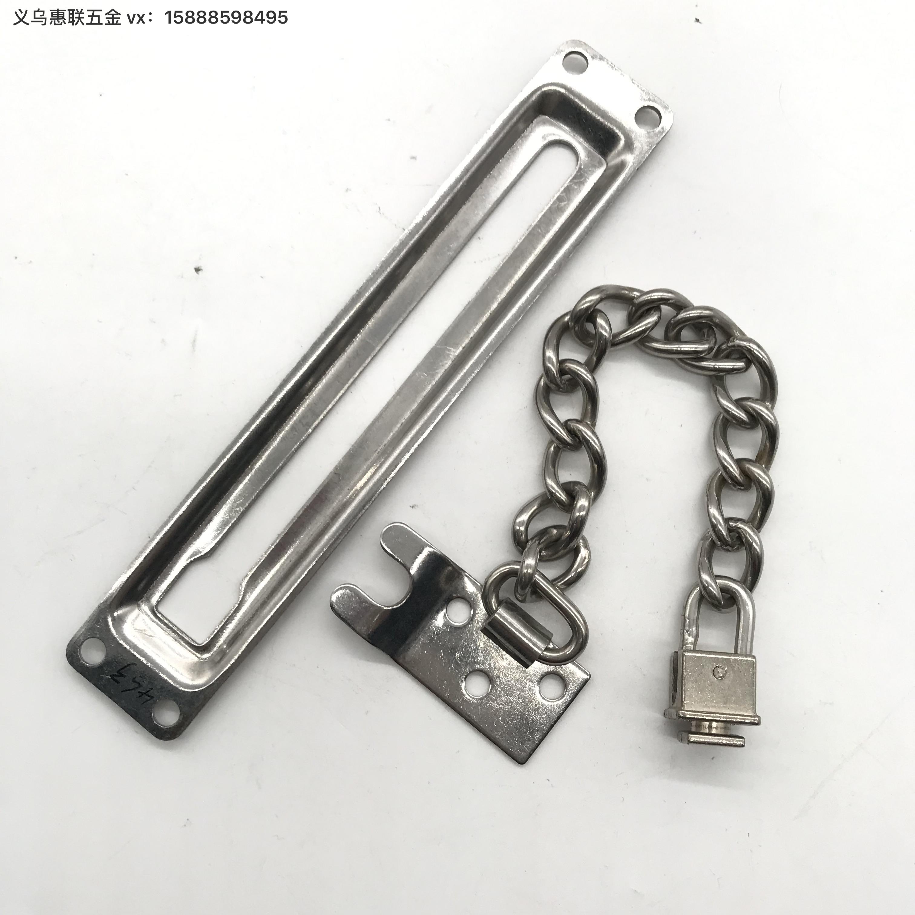 Factory Direct Sales Anti-Theft Clasp Chain Door Lock Anti-Theft Household Hardware Accessories