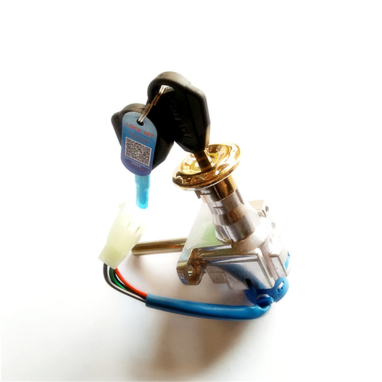 Electric Door Lock Blessed Little Turtle King Electric Car Power Lock Electromobile Lock Lengthened Lock Cylinder