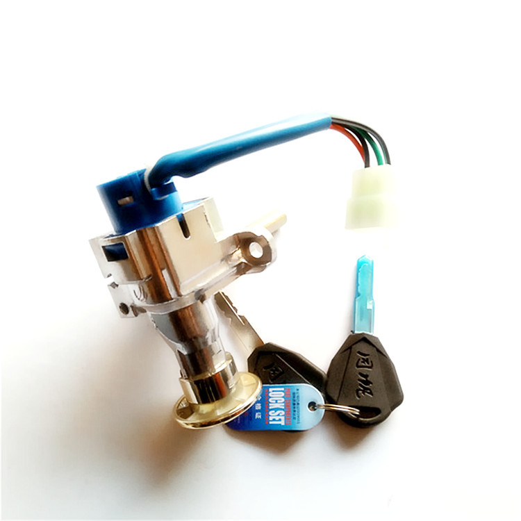 Electric Door Lock Blessed Little Turtle King Electric Car Power Lock Electromobile Lock Lengthened Lock Cylinder