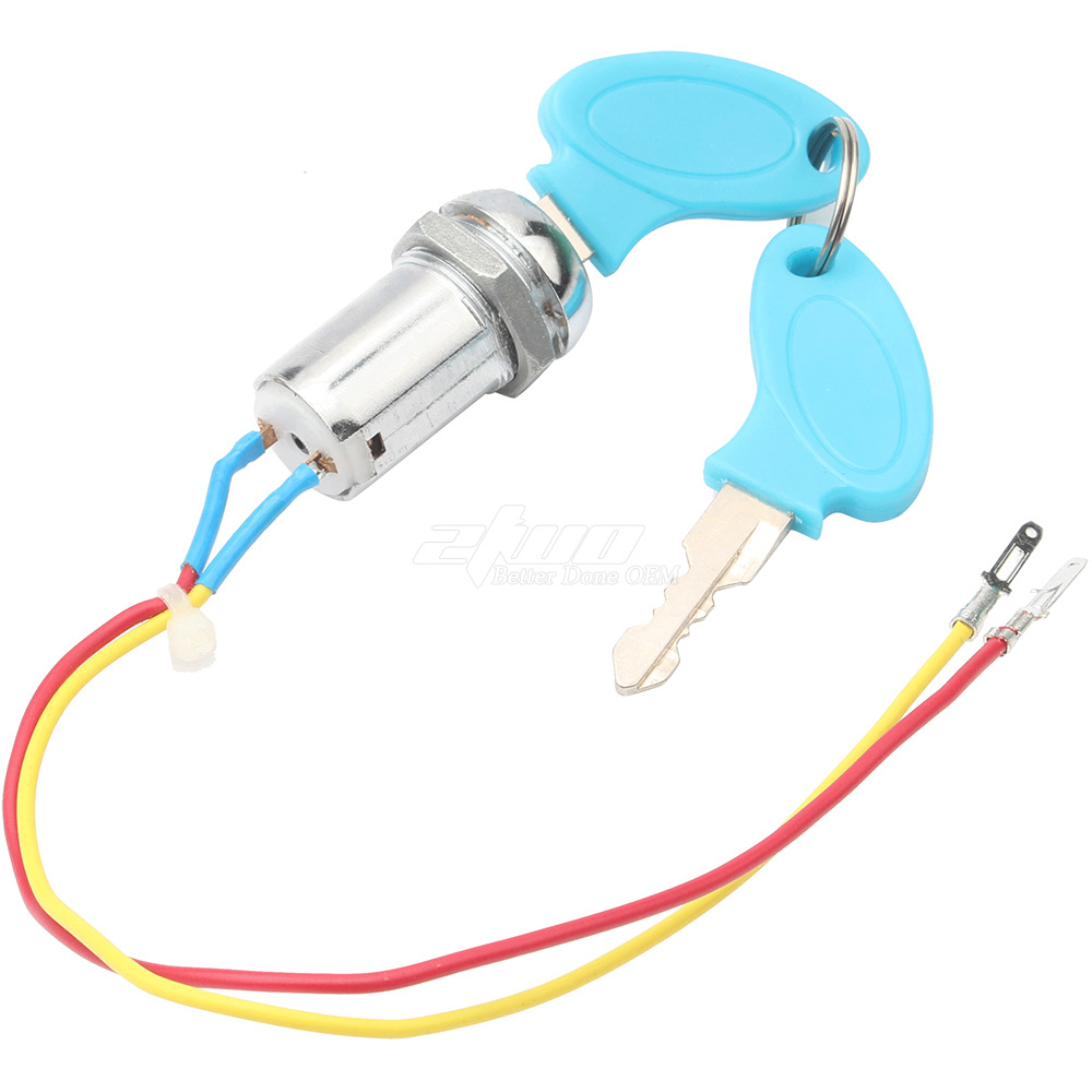 Mini Electric Car Scooter ATV ATV Moped Motorcycle Accessories Electric Door Lock Key Ignition Switch
