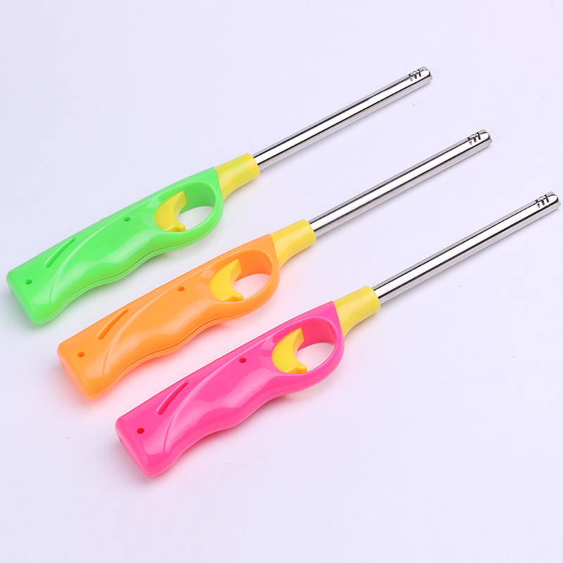Inflatable Burning Torch Igniter Open Fire Kitchen Burning Torch Gas Igniter Lengthened Gun Lighter