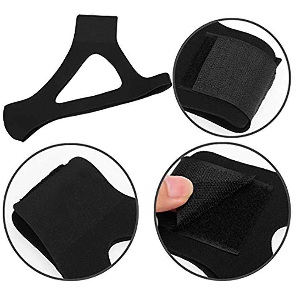 Triangle AntiSnore Band AntiSnoring Laceup Chin Rest Headband Correction Sleep Open Mouth Breathing V Face Pressure Belt
