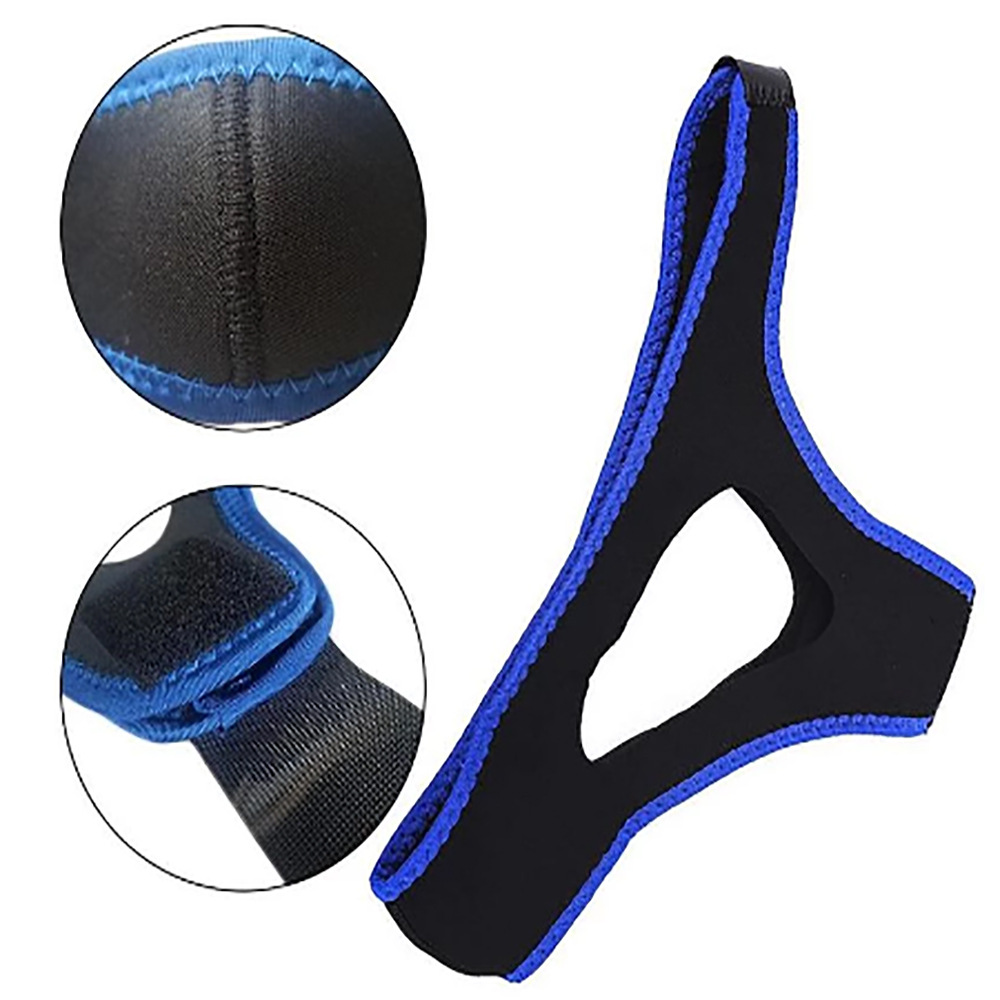 Triangle AntiSnore Band AntiSnoring Laceup Chin Rest Headband Correction Sleep Open Mouth Breathing V Face Pressure Belt