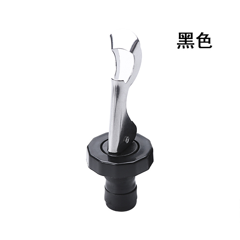 Gel Bottle Stopper Wine Stopper Sealed LeakProof Lower Pressure Cork Stainless Steel Open Jar Opener Keep Fresh Stopper