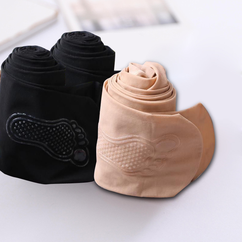 Pantyhose Mask Steel Wire Stocking Women&#039;s Spring/Summer Internet Celebrity Thin Silicone Bottom Leggings Light Leg Micro Pressure Skinny Leg Nude Leggings