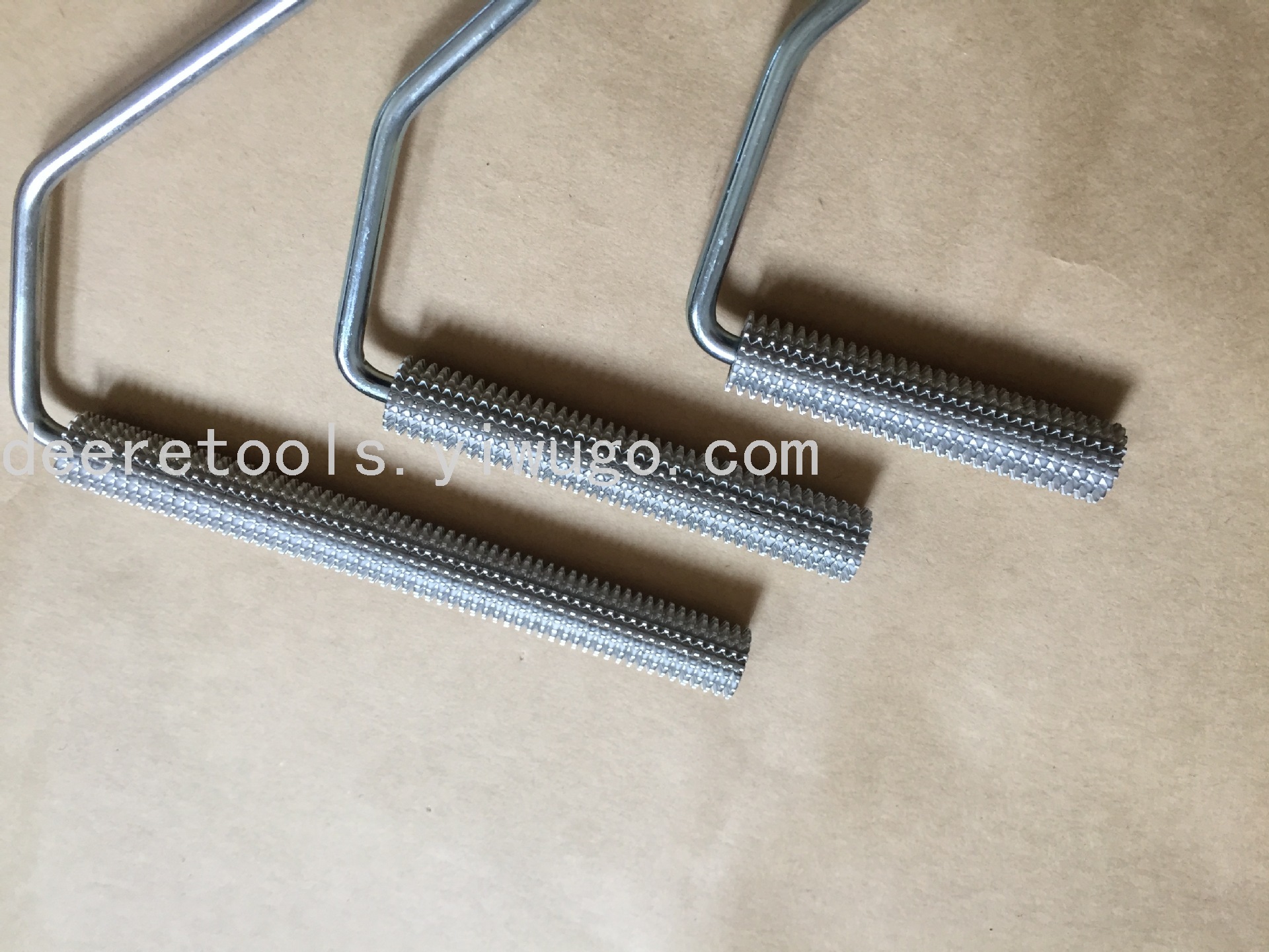 Fiberglass Hand Paste Tool Anti-Foaming Roller Brush Pressure Bubble Resin Bubble Horizontal Grain Diameter Thorn Pattern Aluminum Iron Steel Rolling
