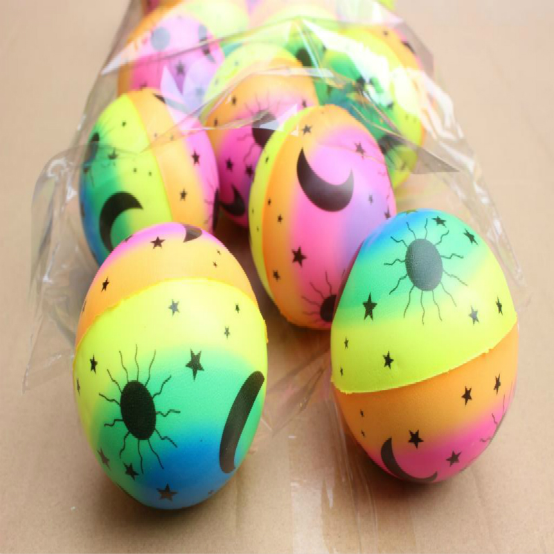 7.6 cm sponge solid soft ball advertising gift ball pressure ball toy wholesale