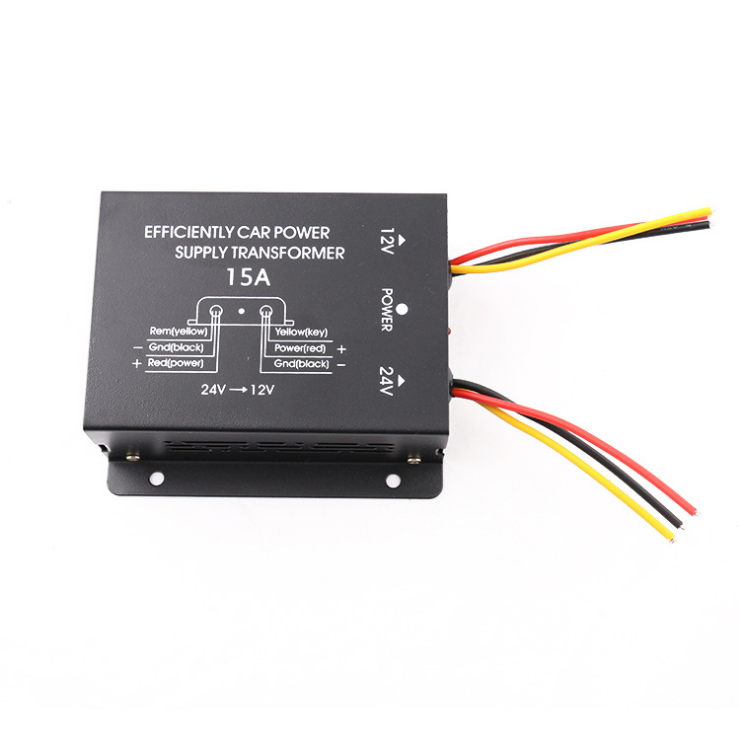 Power Supply (Car) Pressure Reducer 36v24v to 12V Converter Fiberglass with Memory Full Power High Pitch-to-Low Pitch Inverter