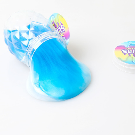 Factory Direct Sales Slim Slim Pearlescent Sand Skin Glue Crystal Mud Set Plasticine Colorful Pressure Reduction Toy Mud