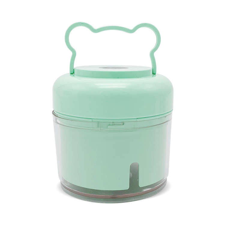 Wireless Electric Garlic Press Garlic Press Kitchen Household Mini Pressure Mashed Garlic Plastic Crushing, Foam Cutting and Garlic Pulling Machine