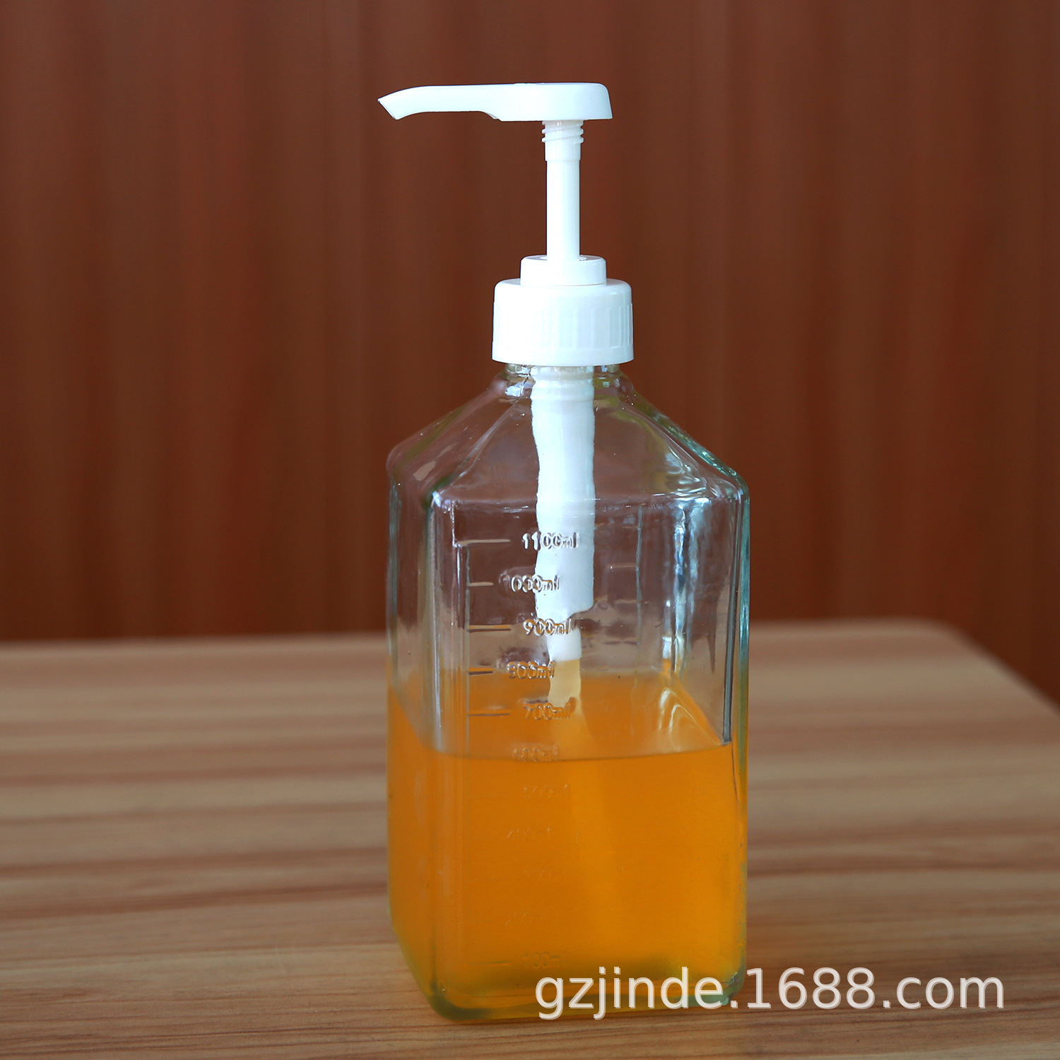 Sugar Quantitative Bottle Wholesale Sugar Pump Bottle Sugar Quantitative 10cc Syrup Quantitative Sugar Pumping Device Glass Hand Pressure Fructose Quantitative