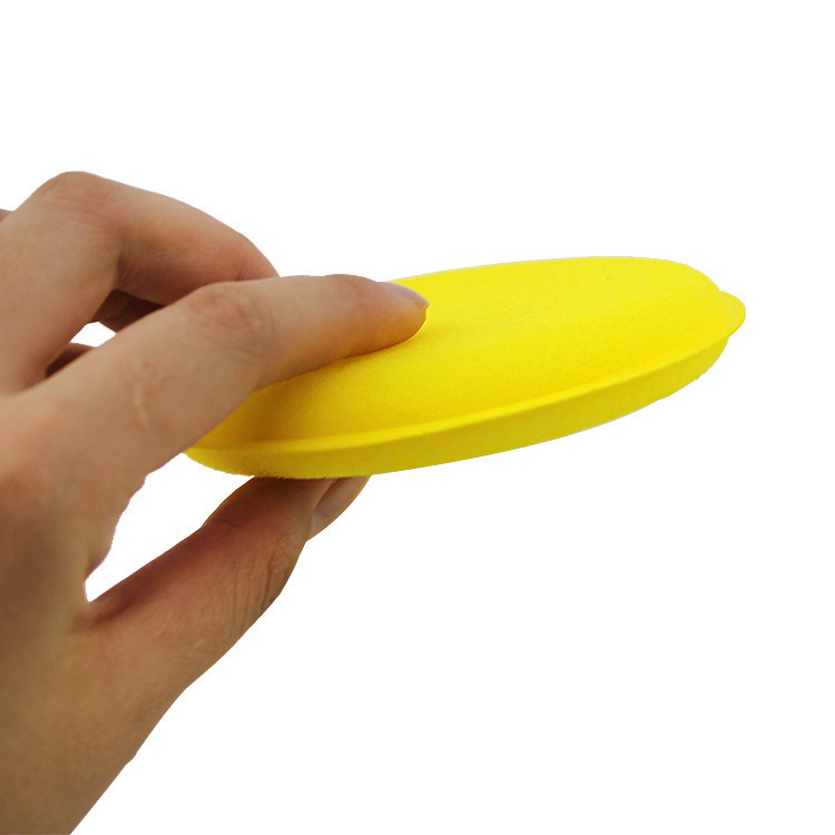 Car Sponge Standard Car Washing Tools Waxing Sponge Waxing Small round Sponge Car Cleaning Sponge 12 Pieces a Pack