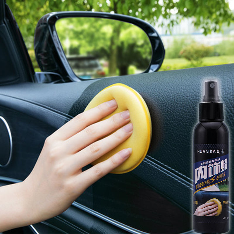 Dashboard Wax Dashboard Car Interior Renovation Coating Plastic Polishing Maintenance Fragrance Genuine Leather Seat Care Solution