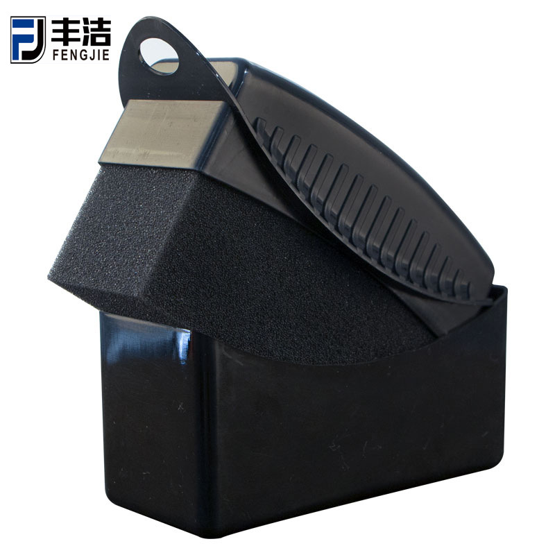 Cross-Border Products with Lid Car Tire Polishing Waxing Oiling Sponge Brush Waxing Spong Mop Cleaning Tools