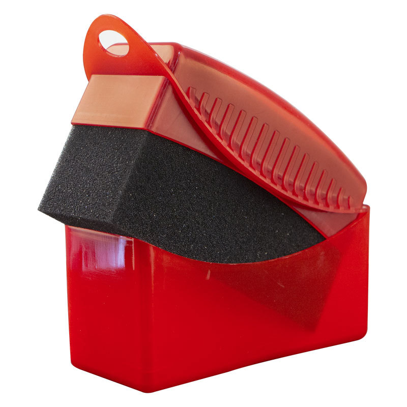 Cross-Border Products with Lid Car Tire Polishing Waxing Oiling Sponge Brush Waxing Spong Mop Cleaning Tools