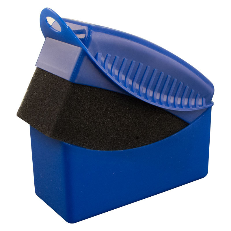 Cross-Border Products with Lid Car Tire Polishing Waxing Oiling Sponge Brush Waxing Spong Mop Cleaning Tools