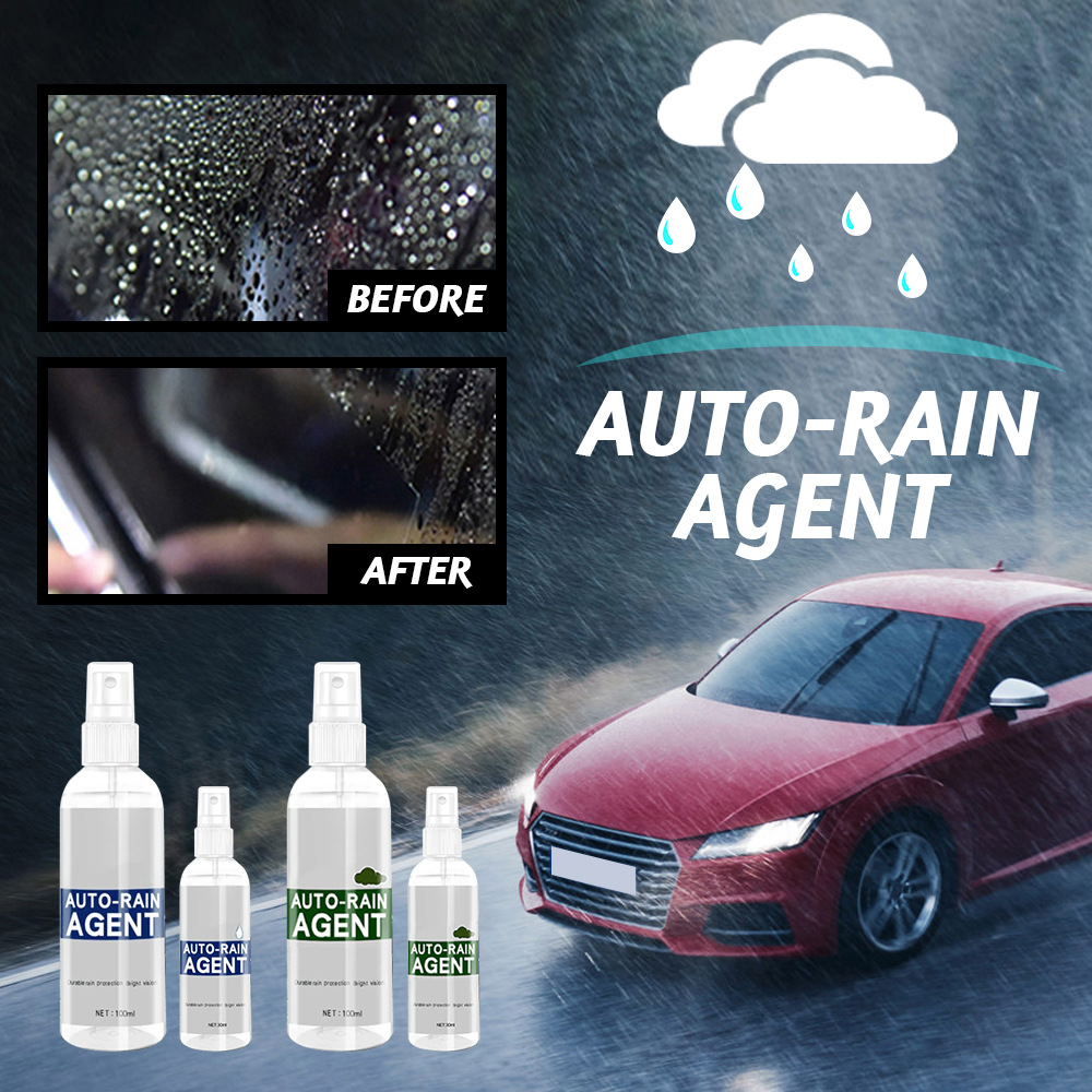 Car Rain Repellent Crystal Car Wax Car Paint Optical Drive Water Plating Crystal Universal Coating Agent Antifogging Agent