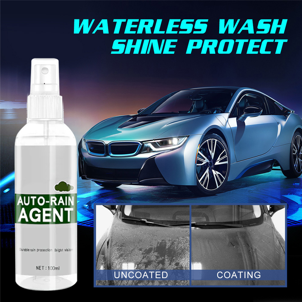 Car Rain Repellent Crystal Car Wax Car Paint Optical Drive Water Plating Crystal Universal Coating Agent Antifogging Agent