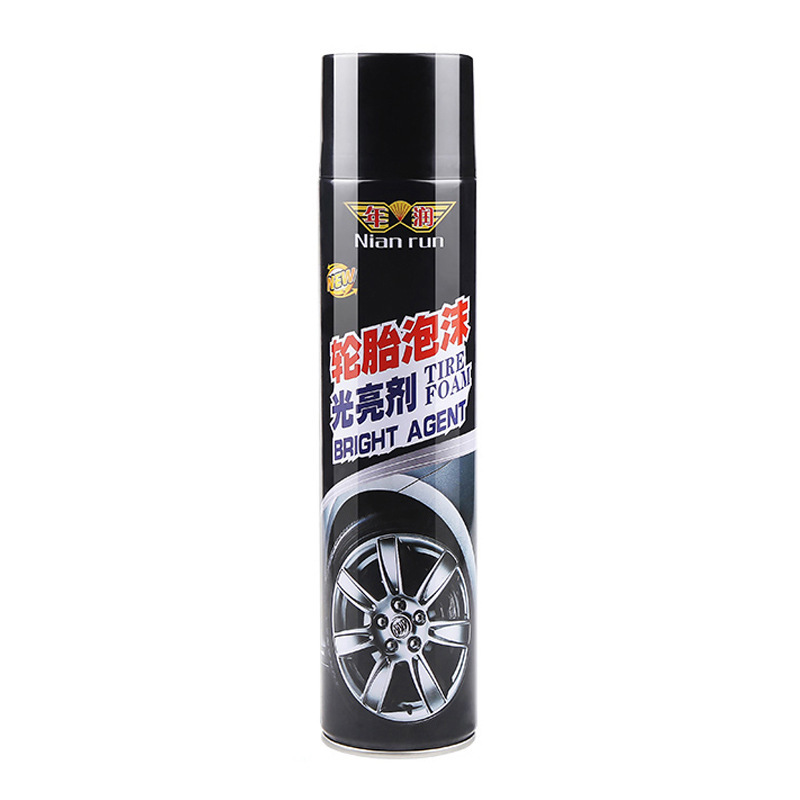 Car Tire Wax Brightener Coating Long-Lasting Waterproof Glaze Protective Oil Polishing Anti-Aging Cleaning Wax