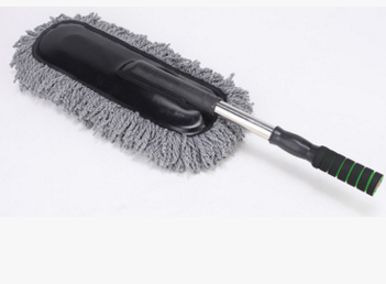 Car Wax Brush Wax Brush Retractable Wax Brush 360 Degrees Flat Retractable Stainless Steel Wax Brush