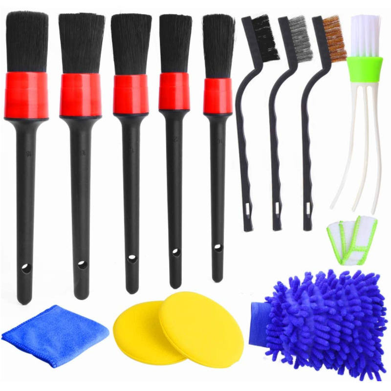 Amazon Hot Sale Car Cleaning Brush Waxing Detail Brush Air Conditioner Air Outlet Cleaning Cleaning products