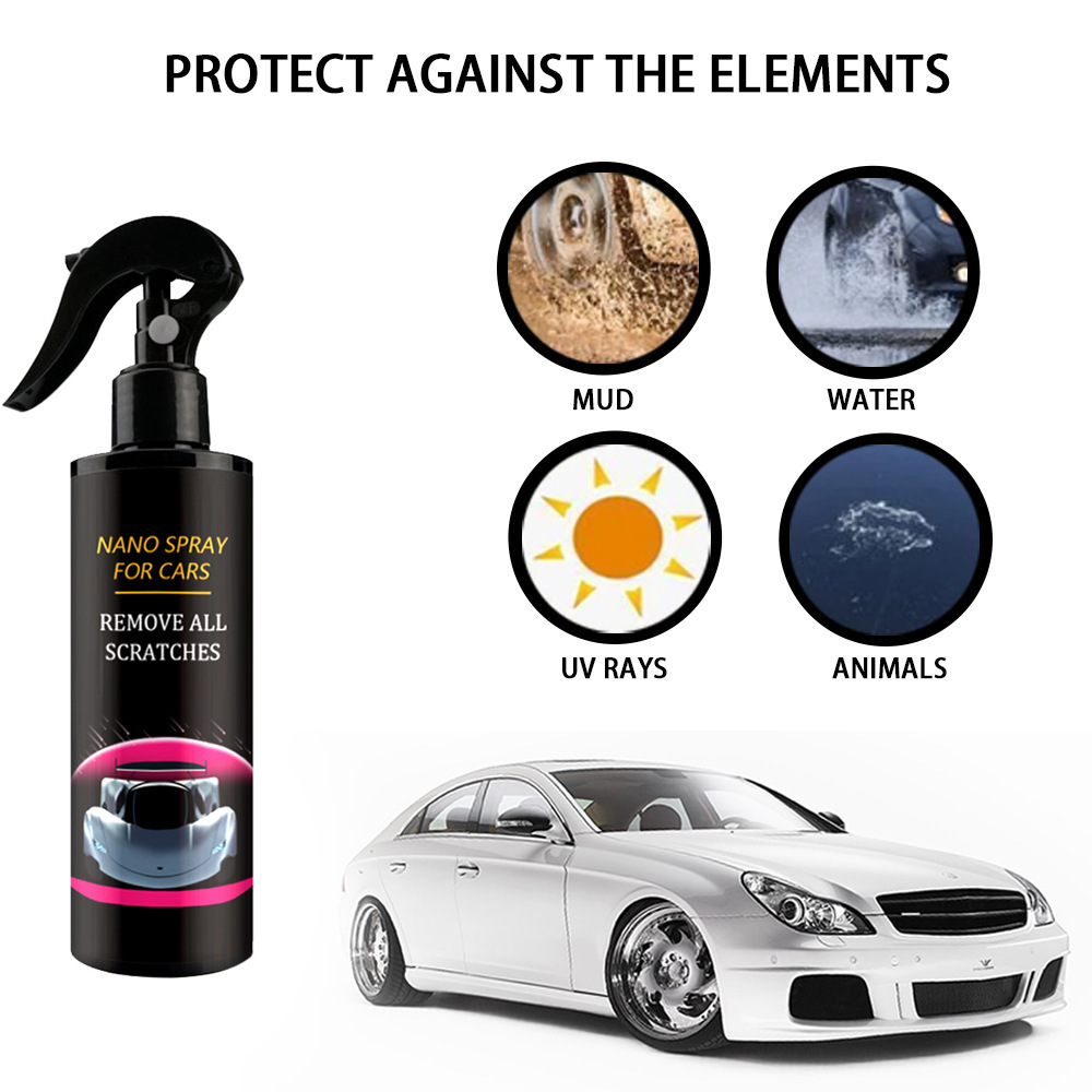 Agent Car Paint Nano Coating Crystal Coating Spray Dashboard Wax Water Car Supplies Water Repellent Coating Spray