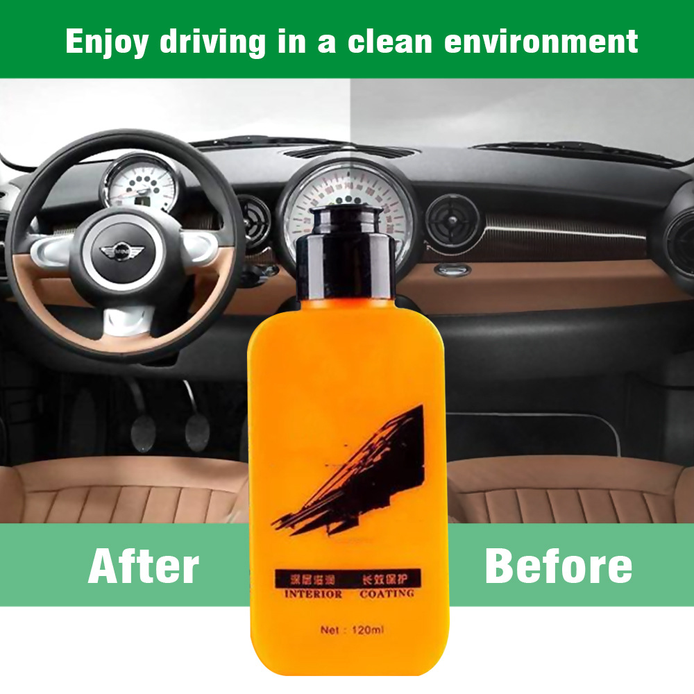 Car Leather Refurbishing Agent Maintenance Agent Curing Wax Leather Dashboard Dustproof Polishing Dashboard Wax Car
