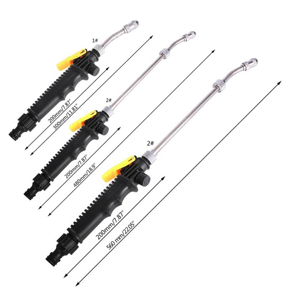 Car Beauty Wax Water Spray Pistol Adjustable High Pressure Car Washing Gun Disinfection Spray Gun Factory Direct Sales