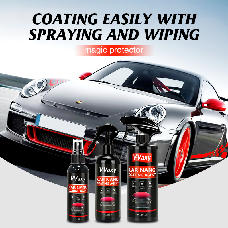 Guangzhou Nuojie Automotive Coating Agent Nano Crystal Plated Car Paint Liquid Wax Anti-Fouling Wax Polish Crystal Wax Cross-Border Foreign Trade