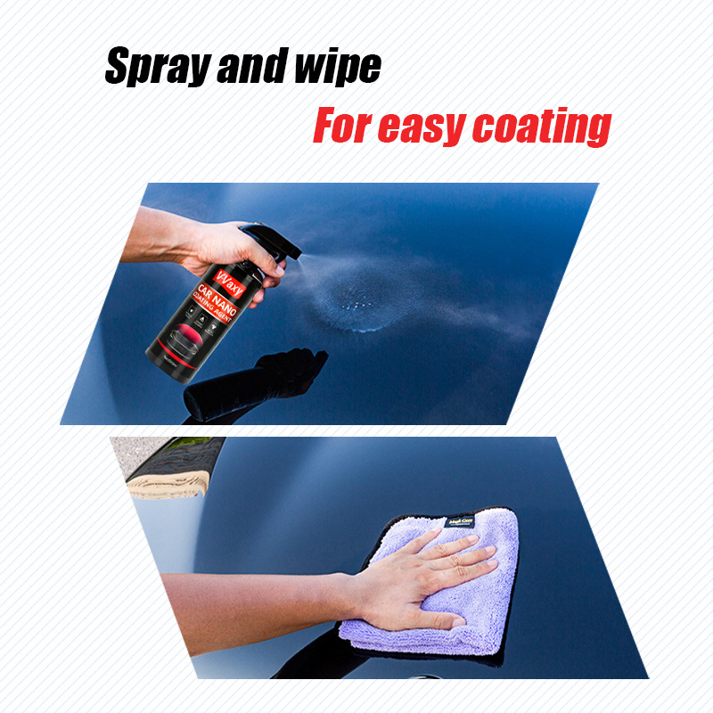 Guangzhou Nuojie Automotive Coating Agent Nano Crystal Plated Car Paint Liquid Wax Anti-Fouling Wax Polish Crystal Wax Cross-Border Foreign Trade