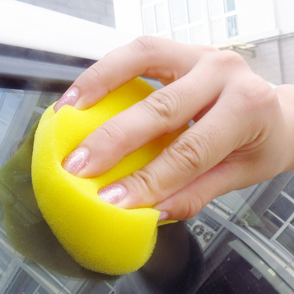 High Density Car Waxing Sponge round Polishing Sponge Polishing Waxing Beauty Car Sponge