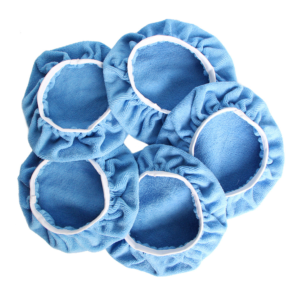 Cross-Border E-Commerce Factory Direct Sales 5-6-Inch 7-8-Inch 9-10-Inch Microfiber Car Waxing Polishing Set