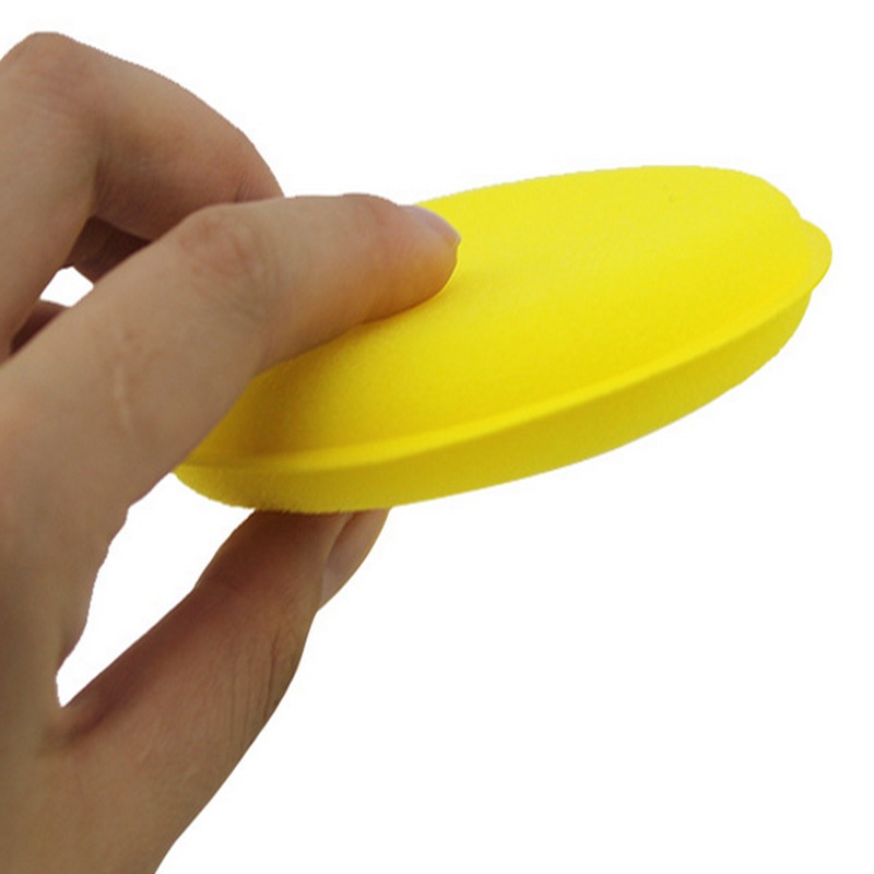 Waxing Sponge Super Dense round Sea Edge Pressing Polishing Waxing Tool Car Polishing Maintenance Crystal Plating