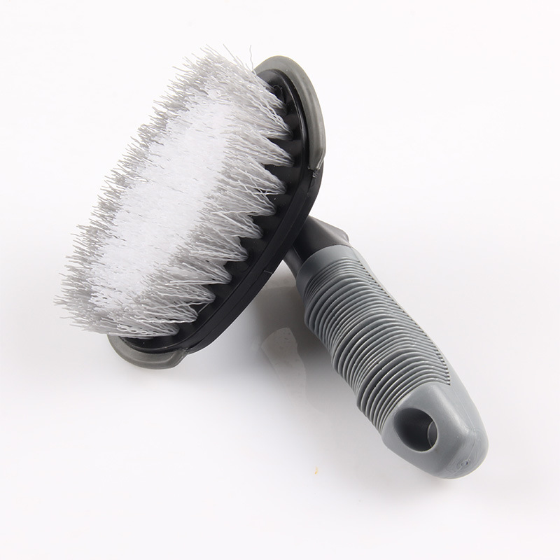 Kuju Car Tire Brush Wheel Hub Brush Car Washing Tools Car Steel Ring Brush Cleaning Wax Brush Car