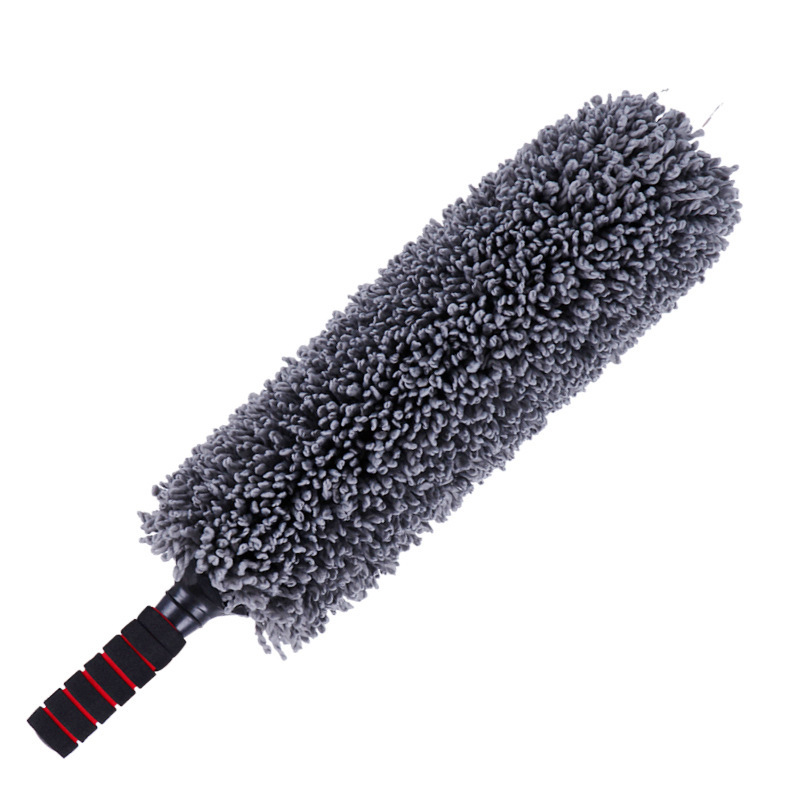 Car round Brush Retractable Cleaning Car Wax Brush MOP 360 Degrees Rotating round Wax Mop Car Wash Cleaning Tools Manufacturer