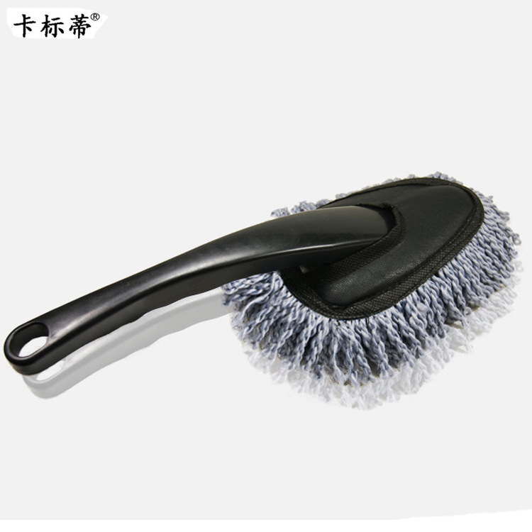 Direct selling wholesale dedusting car wash small wax drag multi-function car wax drag brush car wax brush