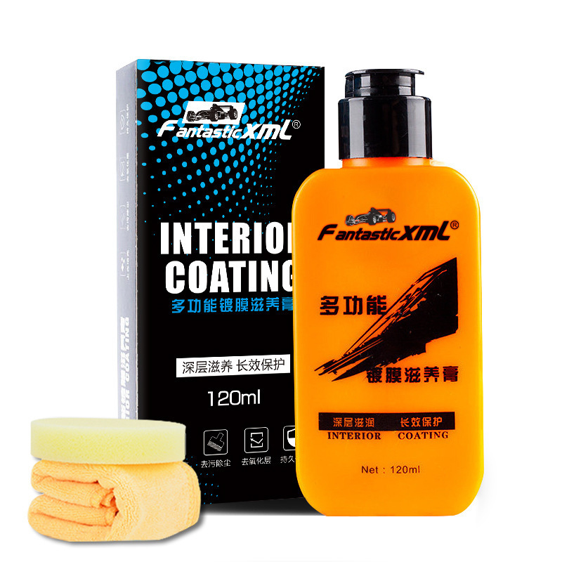Renovation Agent Leather Dashboard Multifunctional Coating Nourishing Cream Car Dashboard Wax One Product Dropshipping