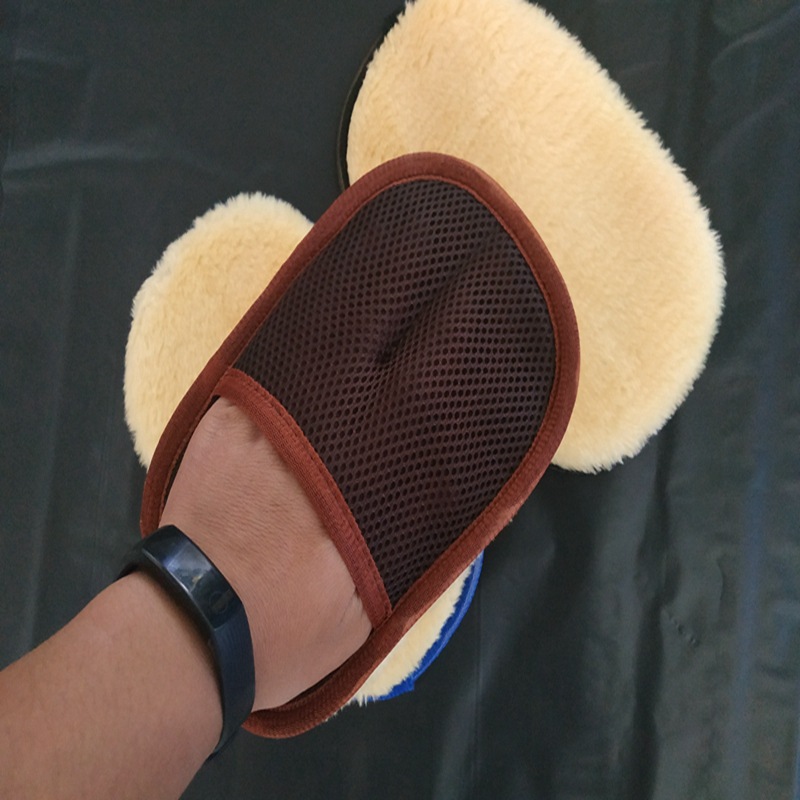 Factory Wholesale Wool-like Car Wash Gloves Double-Sided Car Wash Wool Gloves Polishing Waxing Cleaning Supplies