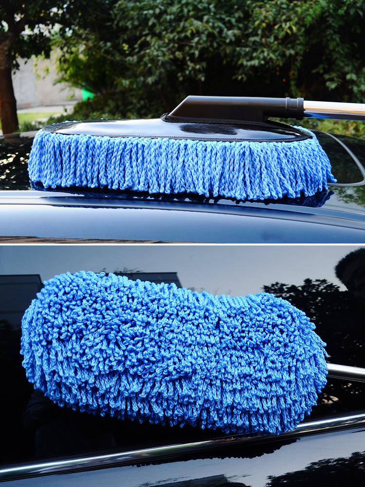 Car supplies wax mop dust duster car mop car wash sharp tool soft brush car brush cleaning tool special