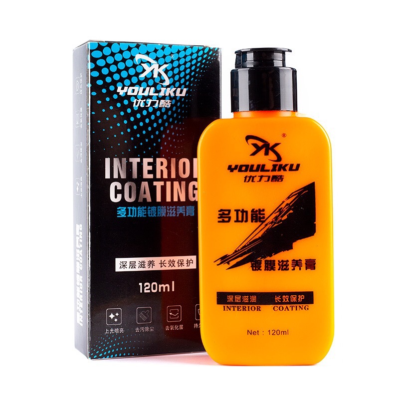 Renovation Coating Cream Flavor Agent Curing Wax Dashboard Maintenance Leather Liquid Polishing Dashboard Wax for Cars