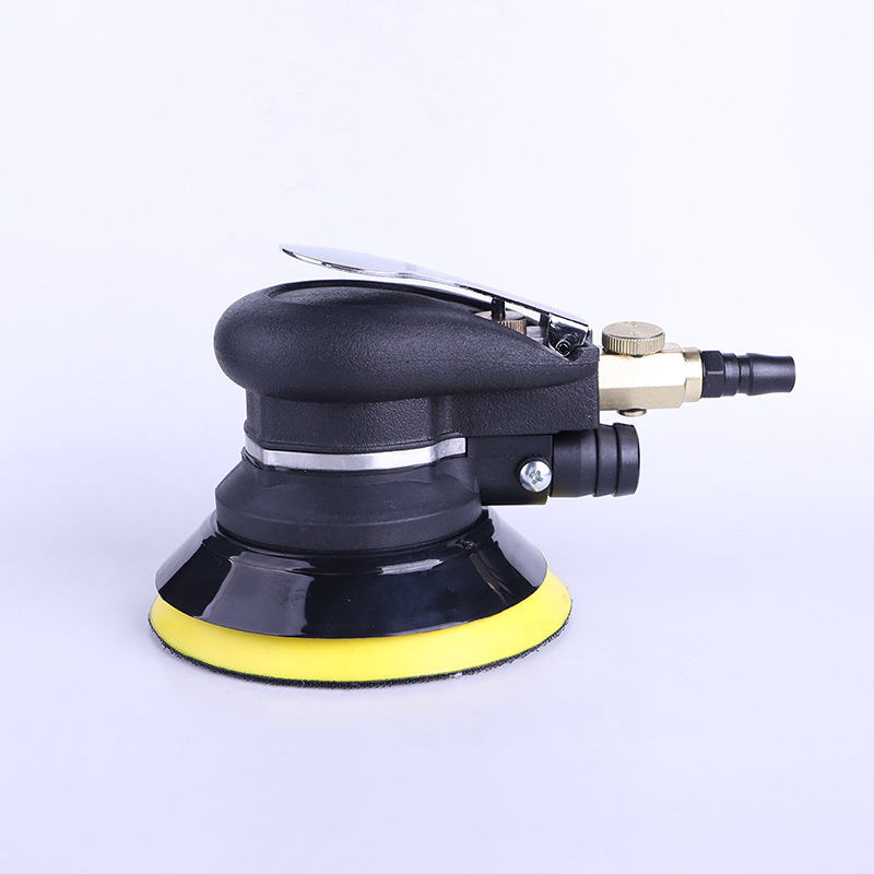 Pneumatic Grinder Sandpaper Polishing Machine 6Inch Car Waxing Machine Small with Dust Collection Polishing Machine