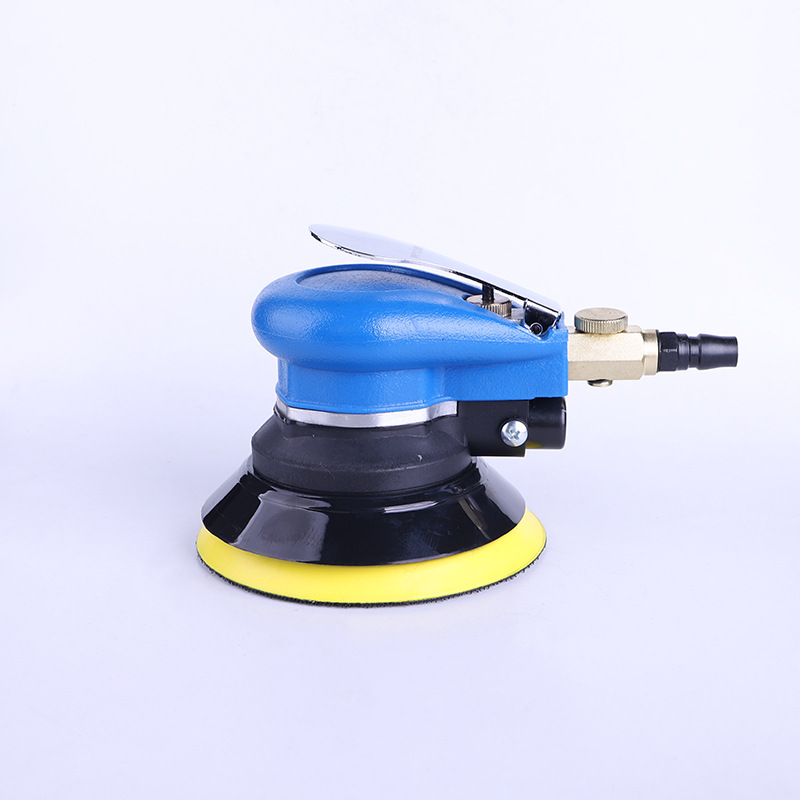 Pneumatic Grinder Sandpaper Polishing Machine 6Inch Car Waxing Machine Small with Dust Collection Polishing Machine