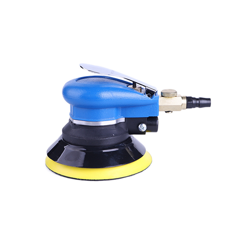 Pneumatic Grinder Sandpaper Polishing Machine 6Inch Car Waxing Machine Small with Dust Collection Polishing Machine