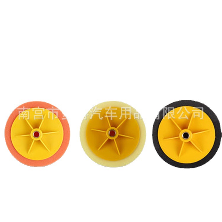 Restore Thick Medium and Thin Screws Polishing Disk Mirror Restore Sponge Wheel Car Beauty Waxing Sponge Ball 6-Inch M14 Plate