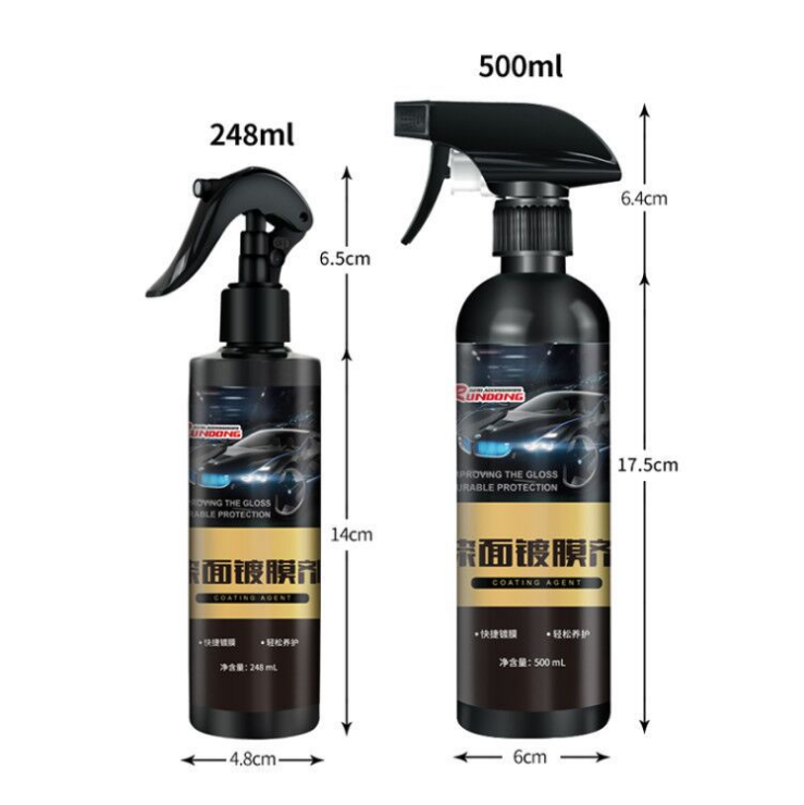 Automotive Coating Agent Car Paint Crystal Spray Car Wax Water Repellent Protective Wax Decontamination and Polishing Anti-Oxidation