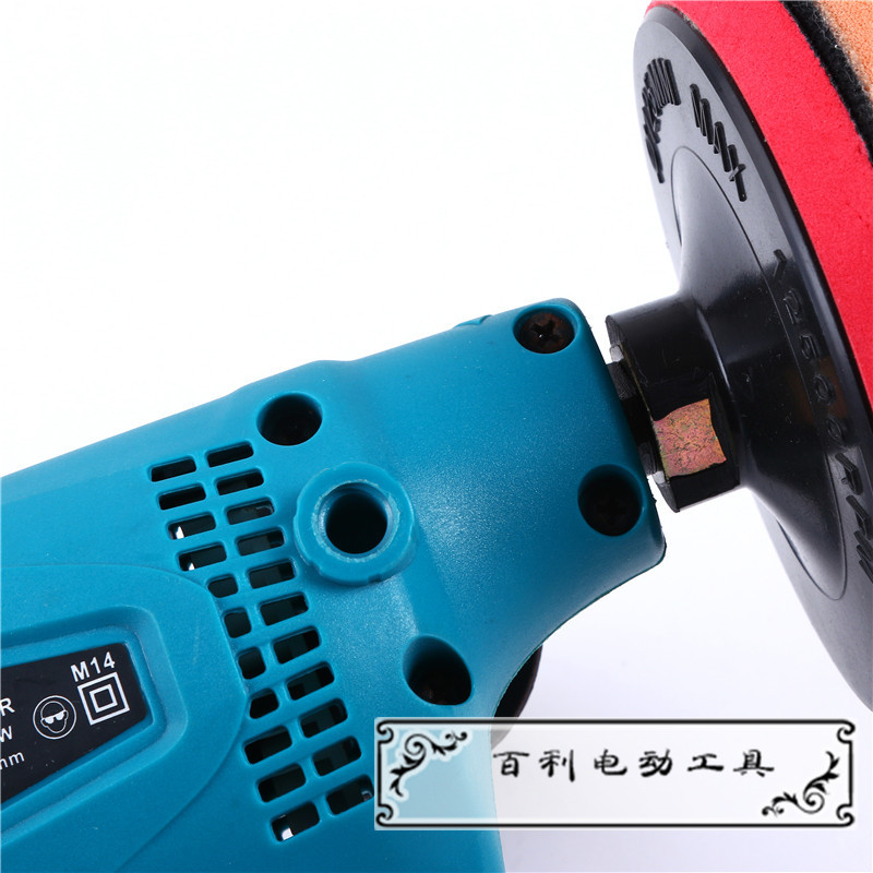 Car polisher 220 v speed regulating household glass scratch repair waxing sealing glazing machine beauty waxing machine