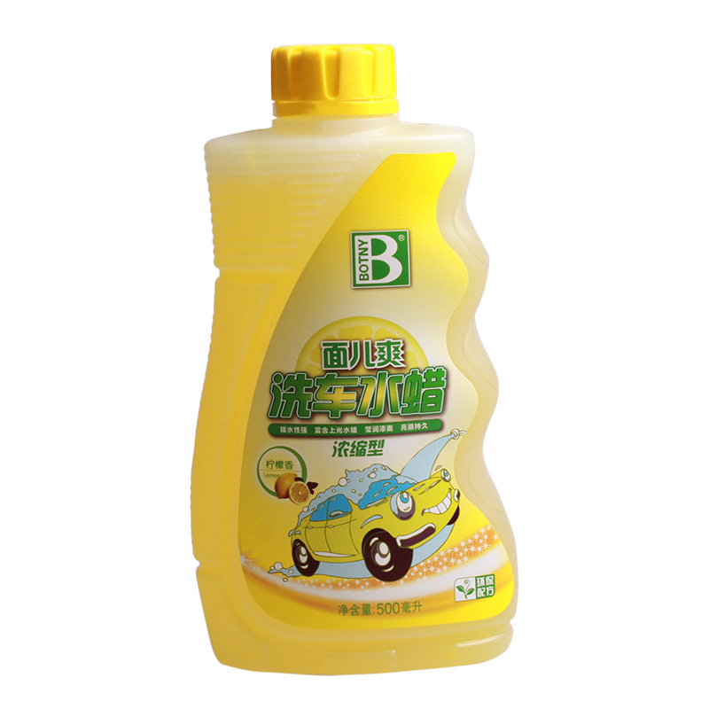 Baocili Noodle Cool Car Wash Water Wax Concentrated Car Wash Liquid Auto Shampoo Car Foam Cleaning Agent