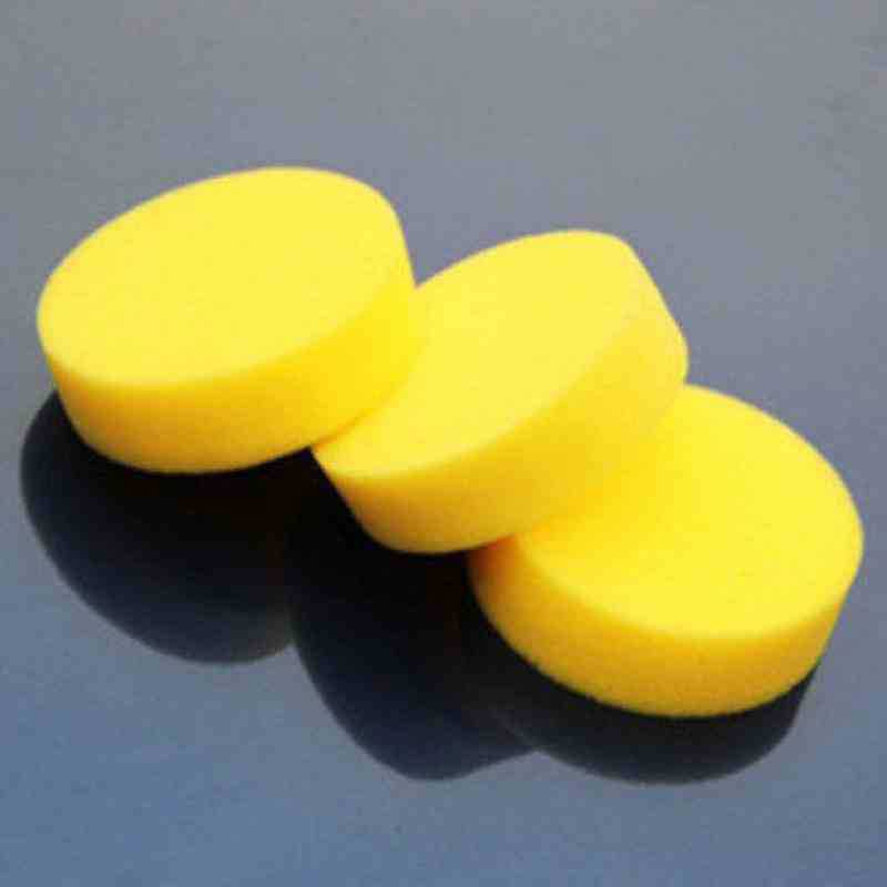 round Sponge Polishing Waxing Beauty Care round Sponge Car Sealing Glaze Cleaning Polishing Sponge
